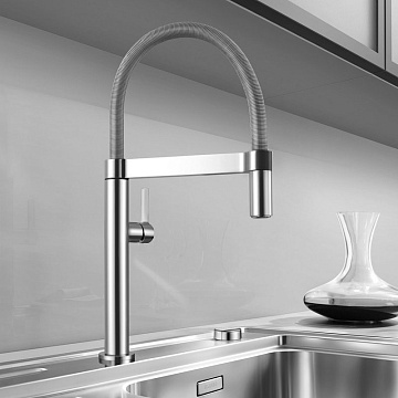 Смеситель для кухни Blanco Culina-S 517598 с гибким изливом