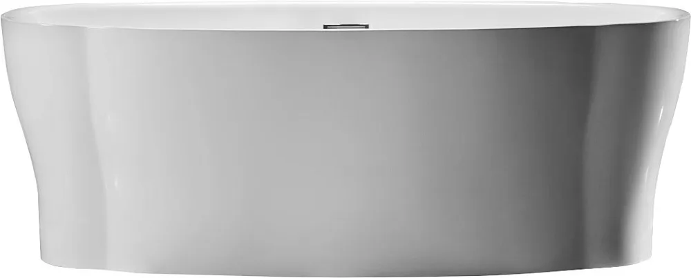 Акриловая ванна BelBagno BB403-1700-850 без опоры 170x85 см, отдельностоящая, белая, овальная, со сл Sancos — официальный сайт