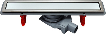 Душевой трап (лоток) Pestan Confluo Premium Line 650, белое стекло/сталь