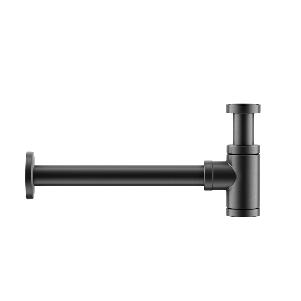 Сифон для раковины Ceramicanova 70001GG, вороненая сталь