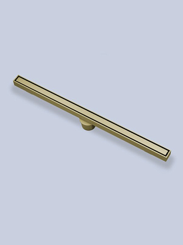 Душевой трап (лоток) AltroBagno Supremo 071232 OrSp (60), матовое золото