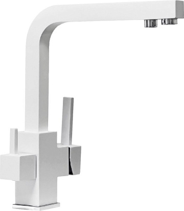 Смеситель для кухни Seaman Barcelone SSL-5391 snow glossy
