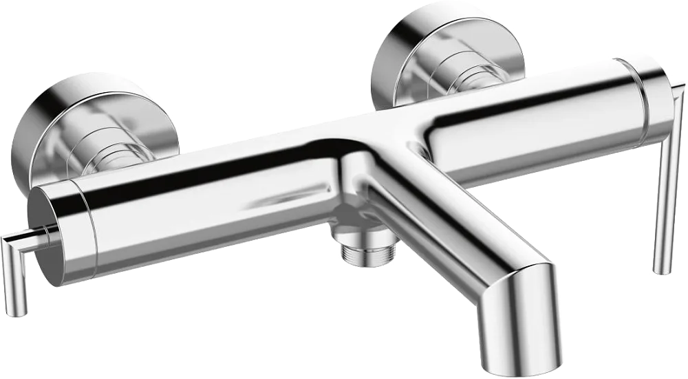 Смеситель для ванны с душем BelBagno Acqua ACQUA-VASM-CRM, хром Sancos — официальный сайт
