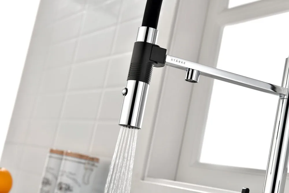 Смеситель для кухни Paulmark Gravity Gr213888-CR, хром Sancos — официальный сайт