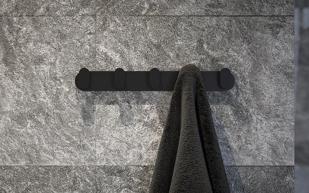 Крючок Artwelle Schwarz 7755 на планке Sancos — официальный сайт