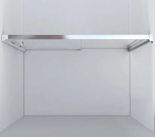 Душевая дверь в нишу Vincea Lugano VDS-1L150CL-1 150 см, профиль хром Sancos — Оригинал