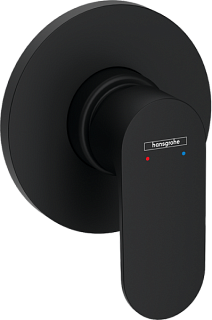 Встраиваемый смеситель Hansgrohe Rebris S 72648670 С ВНУТРЕННЕЙ ЧАСТЬЮ, черный мато