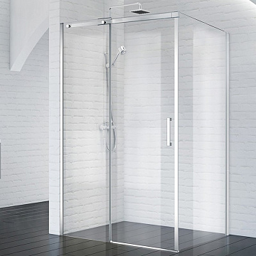 Душевой уголок BelBagno Acqua -AH-1-150/90-C-Cr профиль хром