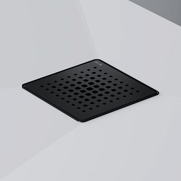 Душевой трап AM.PM PrimeFlow Cut Gradient 10 см, черный матовый