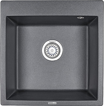 Мойка кухонная Granula 5102, шварц