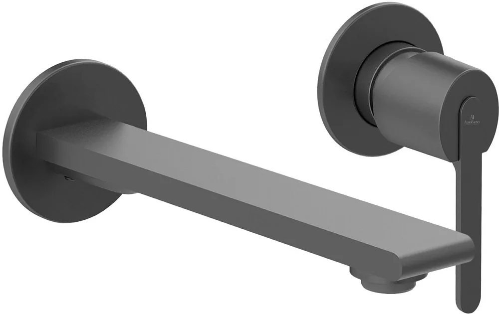 Смеситель для раковины AltroBagno Unione 010507 GrMt С ВНУТРЕННЕЙ ЧАСТЬЮ, оружейная сталь Sancos — официальный сайт