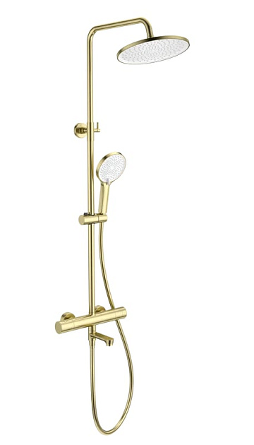 Душевая стойка Wonzon & Woghand WW-B3069-BG, брашированное золото