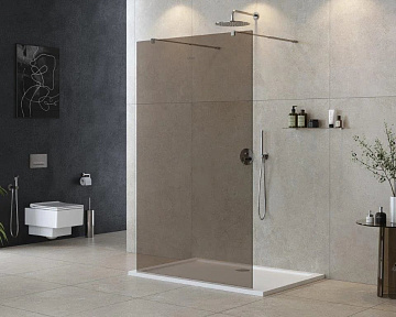 Душевая перегородка Cezares Liberta -L-2-120-BR-Cr
