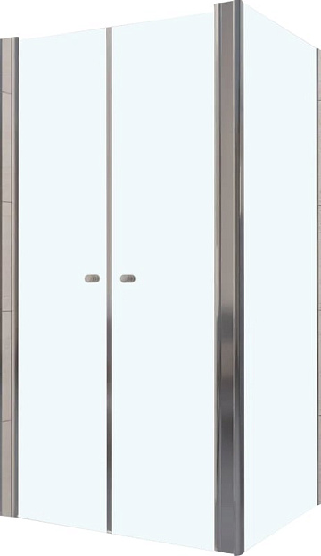 Душевой уголок RGW Passage PA-04+80 см (76-81)x80x185 профиль хром, стекло прозрачное