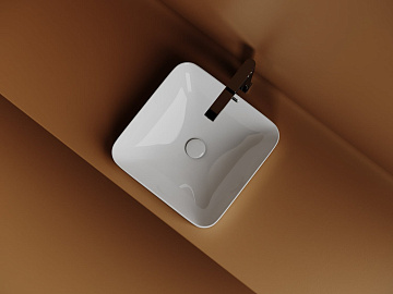 Встраиваемая раковина Ceramicanova Element CN6077 ,белый