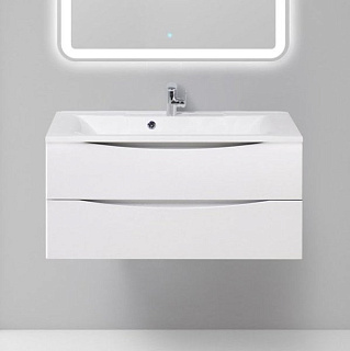 Тумба под раковину без столешницы BelBagno Marino 100 bianco opaco