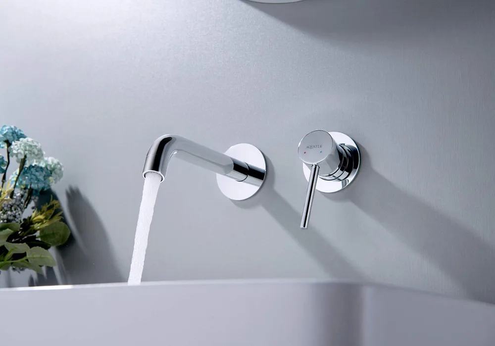 Смеситель для раковины AQUATEK Европа AQ1313CR С ВНУТРЕННЕЙ ЧАСТЬЮ, хром Sancos — официальный сайт