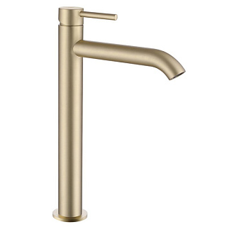 Смеситель для раковины Abber Wasser Kreis AF8111G, матовое золото