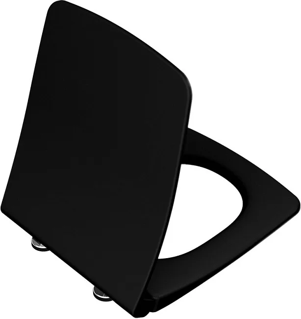 Крышка-сиденье VitrA Metropole 122-083-009 с микролифтом, матовая черная Sancos — Оригинал