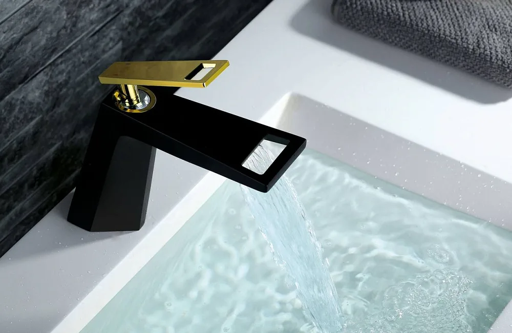 Смеситель для раковины Bronze de Luxe Quadro A919B Sancos — официальный сайт