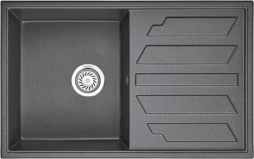 Мойка кухонная Granula 8002, графит