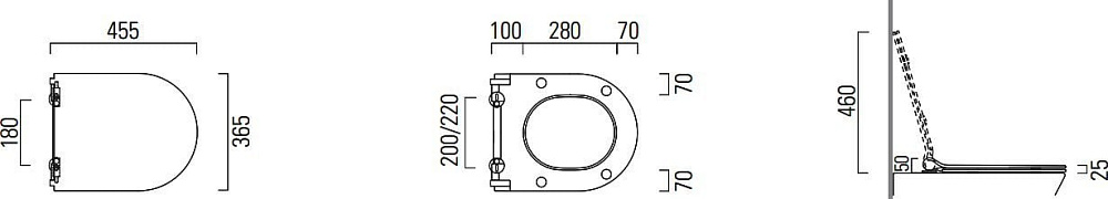 Унитаз подвесной GSI Pura 8815, с микролифтом, tortora matte