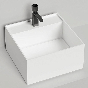 Накладная раковина Salini Armonia Square Top 02 130512TG белый