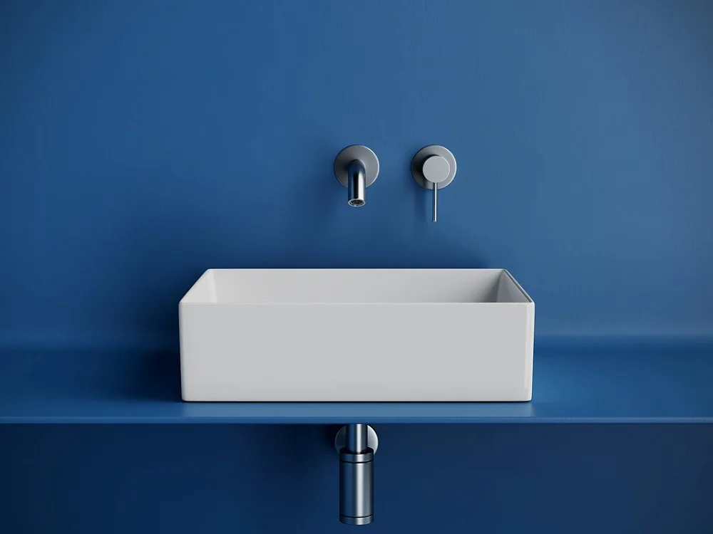 Накладная раковина Ceramicanova Element CN6069 белая глянцевая Sancos — официальный сайт