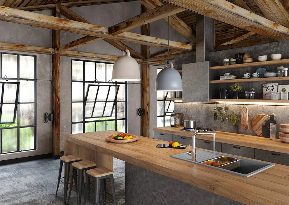 Мойка кухонная Alveus Intermezzo Granital 130 concrete Sancos — официальный сайт
