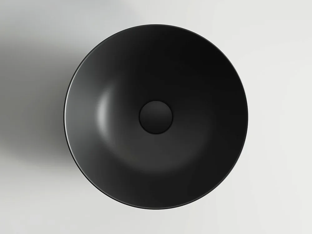 Накладная раковина Ceramicanova Element CN6004 черный матовый Sancos — официальный сайт