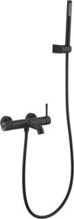 Смеситель для ванны с душем Boheme Uno 463-B, black