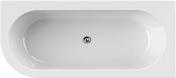 Акриловая ванна Cezares Slim 180x80 см, правая, SLIM CORNER-180-80-60-R-W37-SET