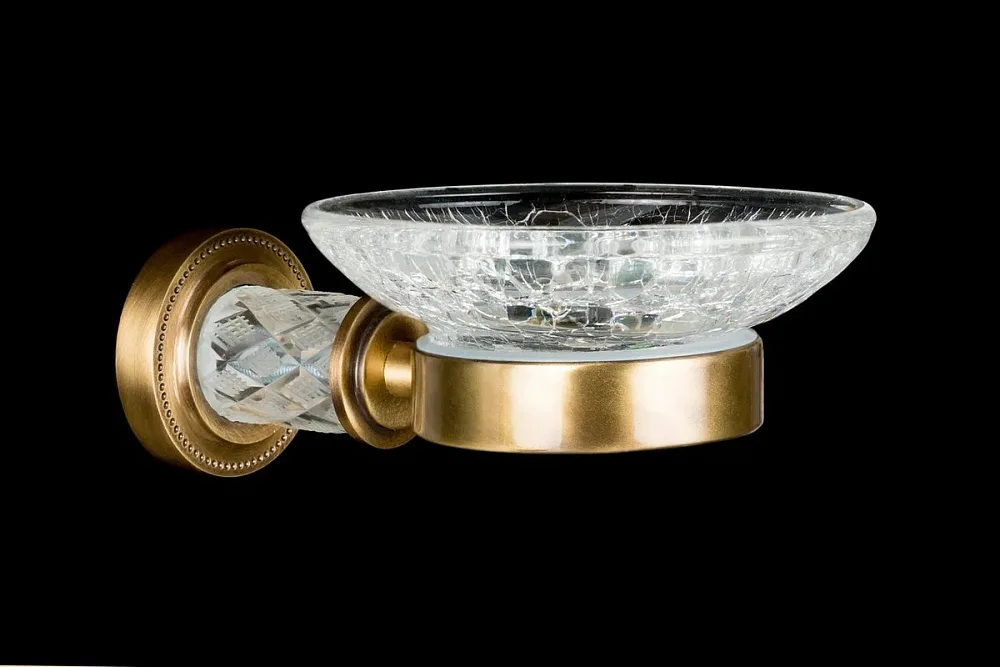Мыльница Boheme Murano Cristal 10903-CRST-BR бронза Sancos — официальный сайт