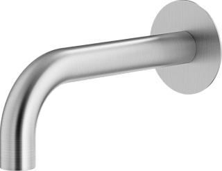 Излив Plumberia Selection Ixo SPT0058CS для ванны, брашированный хром