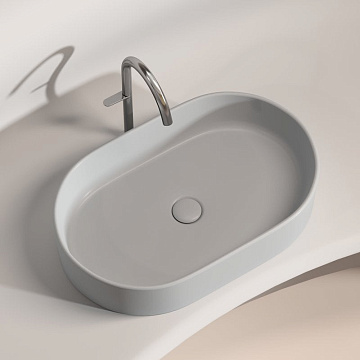 Накладная раковина Ceramicanova Element CN6048MSG серая матовая