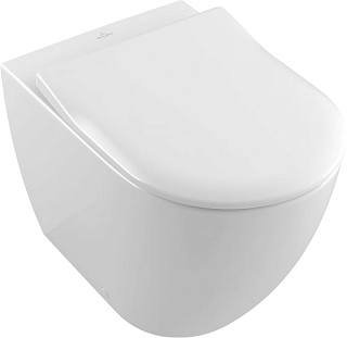 Унитаз приставной напольный Villeroy & Boch Subway 2.0 5602R0R1