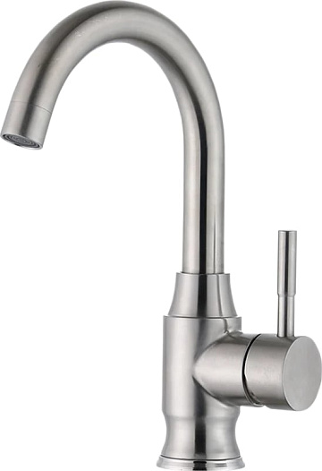 Смеситель для кухни Steel Hammer Inox SH 6166 INOX