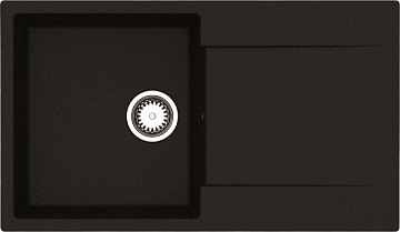 Мойка кухонная Reginox Amsterdam 10 3,5" black silvery