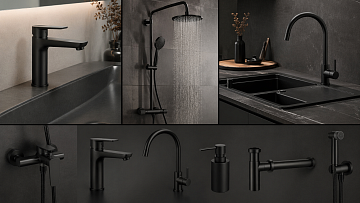 Черная матовая сантехника: Черная матовая сантехника: