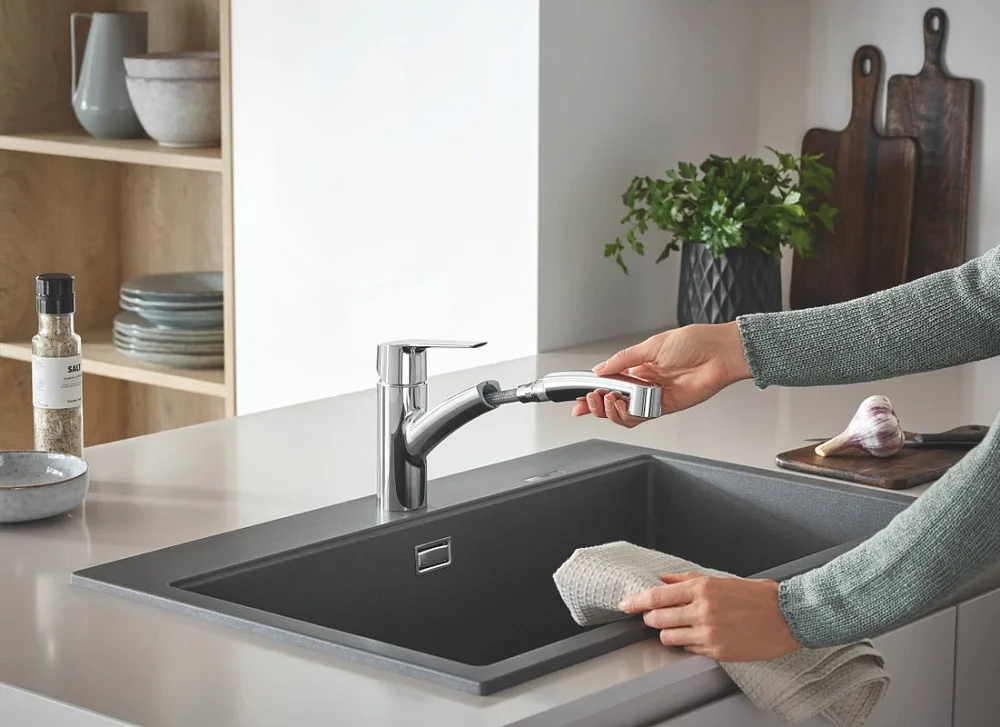 Смеситель для кухни Grohe Start 2021 30531001 хром Sancos — официальный сайт