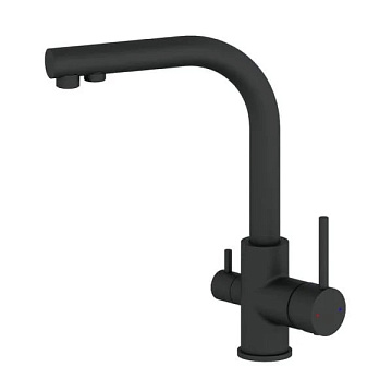 Смеситель для кухни Wonzon & Woghand WW-88458005-MB матовый черный