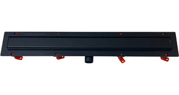 Душевой трап (лоток) Veconi Klasik B 950 черный матовый