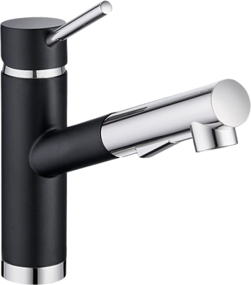 Смеситель для кухни Emar Quartz 3012.12 Оникс