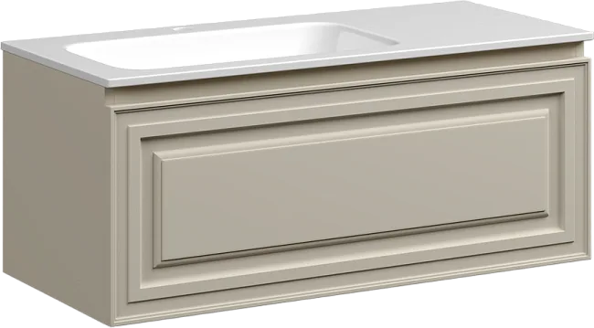 Тумба под раковину Sancos Very 100 L подвесная Beige soft (капучино), VR100LCE Sancos — Оригинал