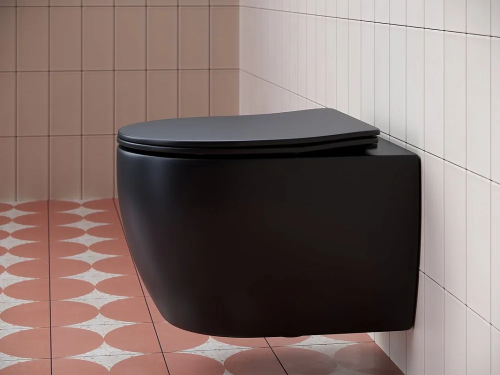 Унитаз подвесной Ceramicanova Play CN3001MB Sancos — официальный сайт