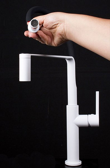Смеситель для кухни Clever Chef 60145 с гибким изливом