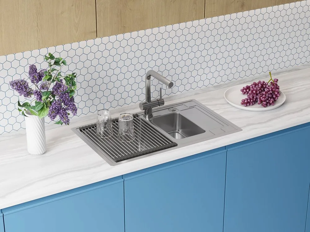 Мойка кухонная Omoikiri Mizu 78-2-IN Sancos — официальный сайт