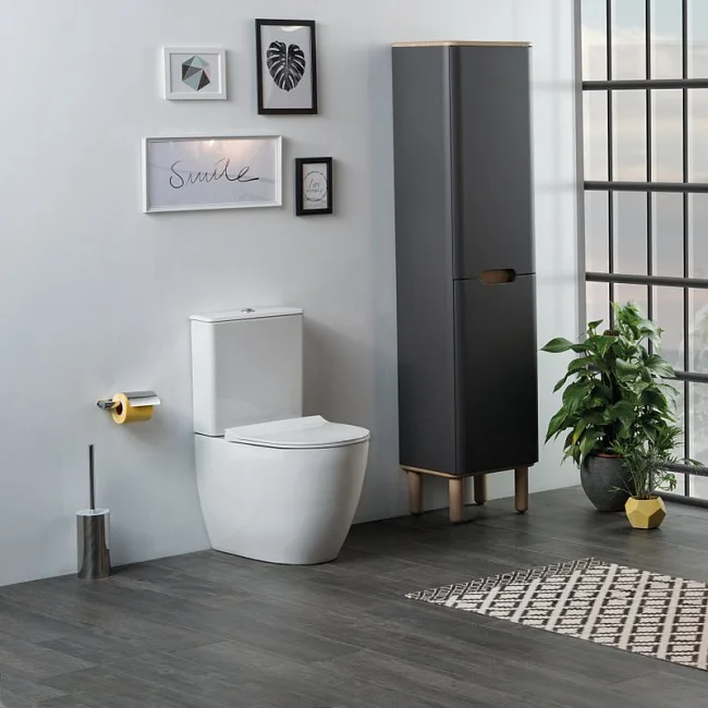Унитаз-компакт напольный VitrA Sento Rim-Ex 9830B003-7203 Sancos — Оригинал