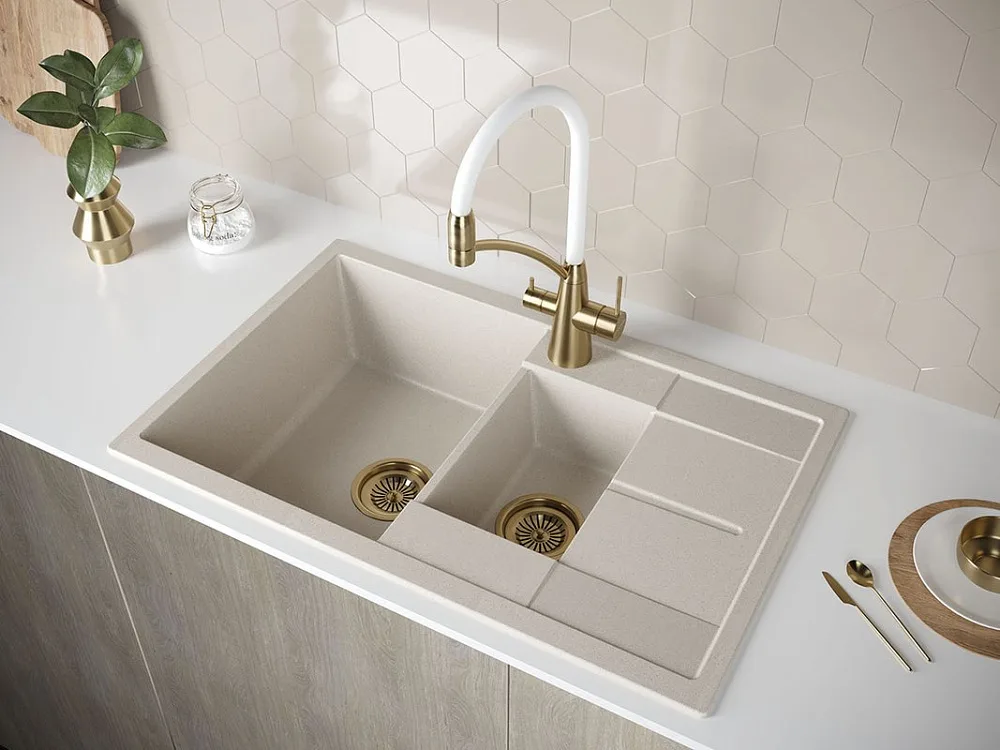 Смеситель для кухни Paulmark Siegen Si213111-BRw бронза, с гибким изливом Sancos — официальный сайт
