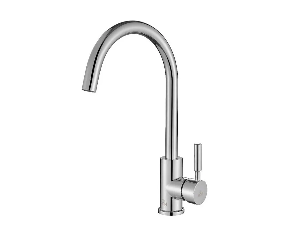 Смеситель для кухни Paulmark Holstein Ho212063-CR, хром Sancos — официальный сайт